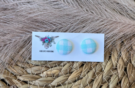 15mm Fabric Button Stud