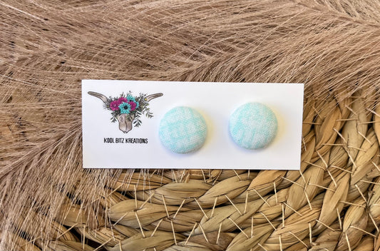 15mm Fabric Button Stud