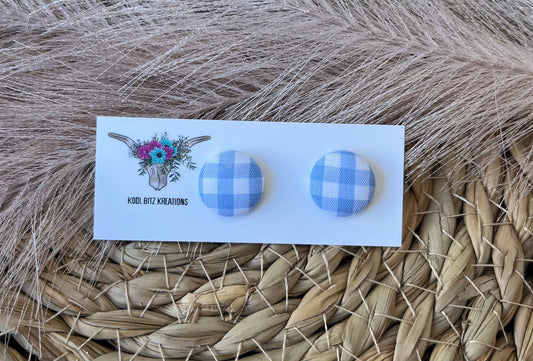 15mm Fabric Button Stud