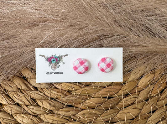 12mm Fabric Button Stud