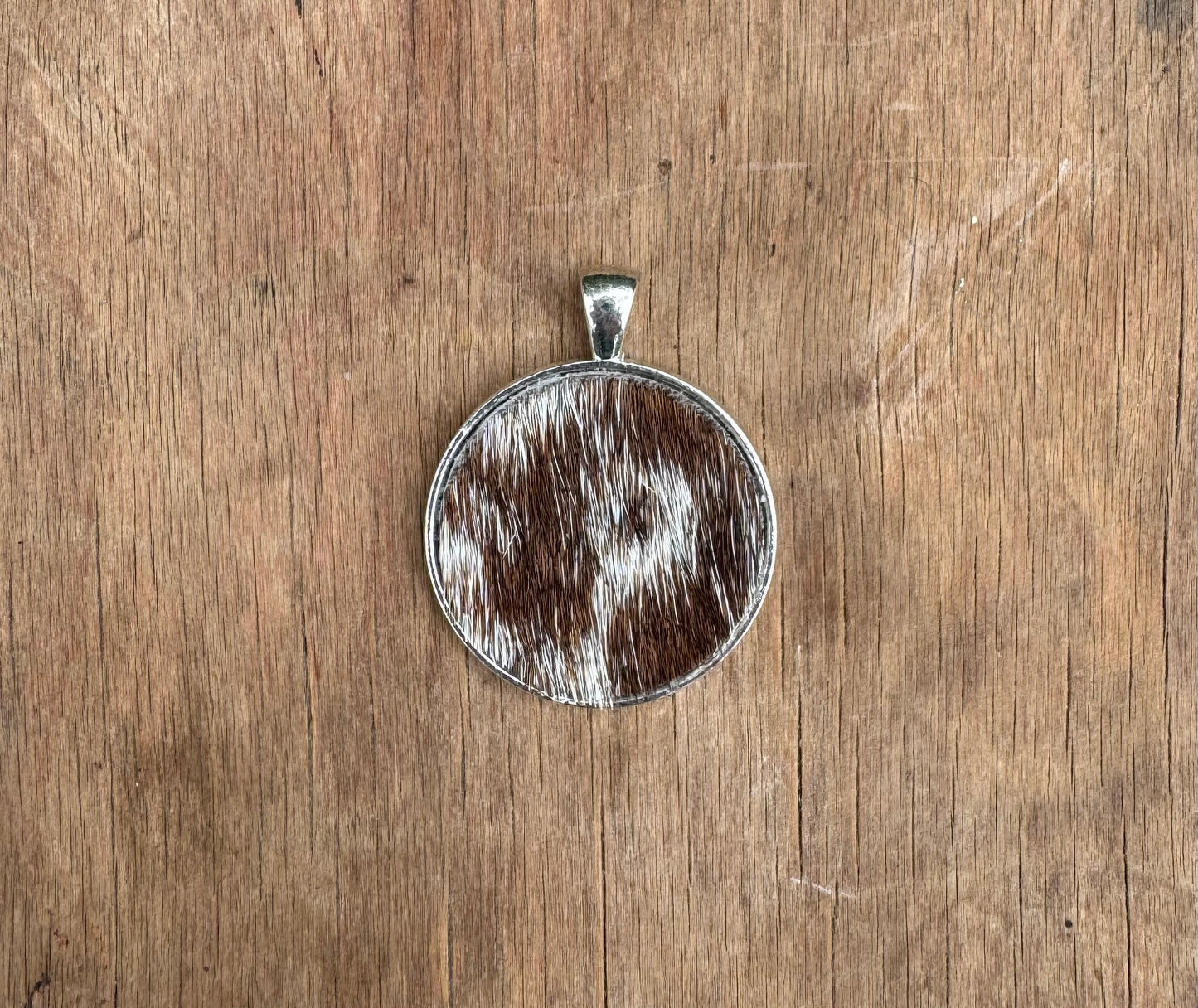 Cowhide Pendant