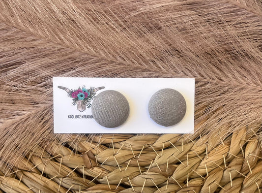 19mm Fabric Button Stud