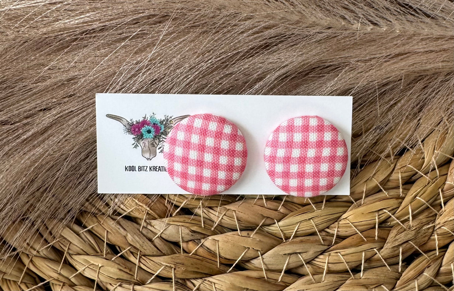 23mm Fabric Button Stud
