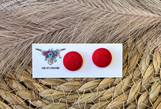 15mm Fabric Button Stud