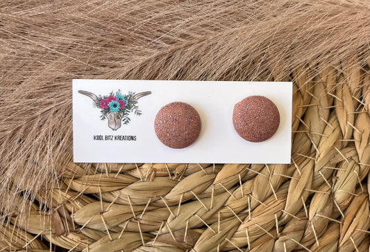 15mm Fabric Button Stud