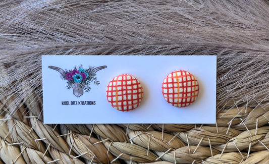 15mm Fabric Button Stud