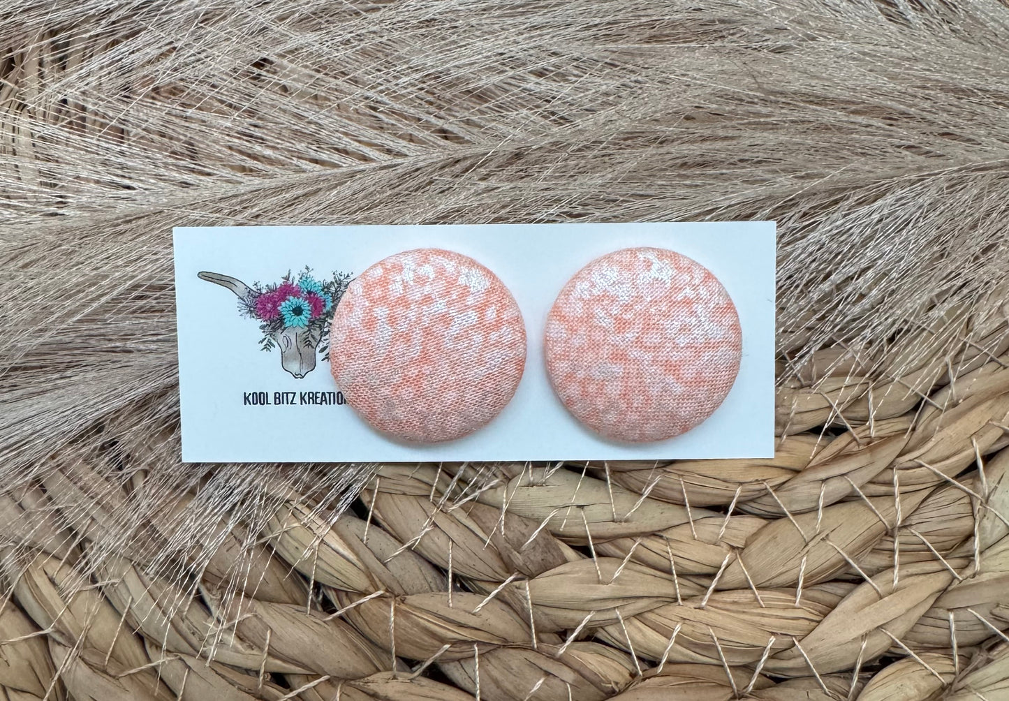 23mm Fabric Button Stud