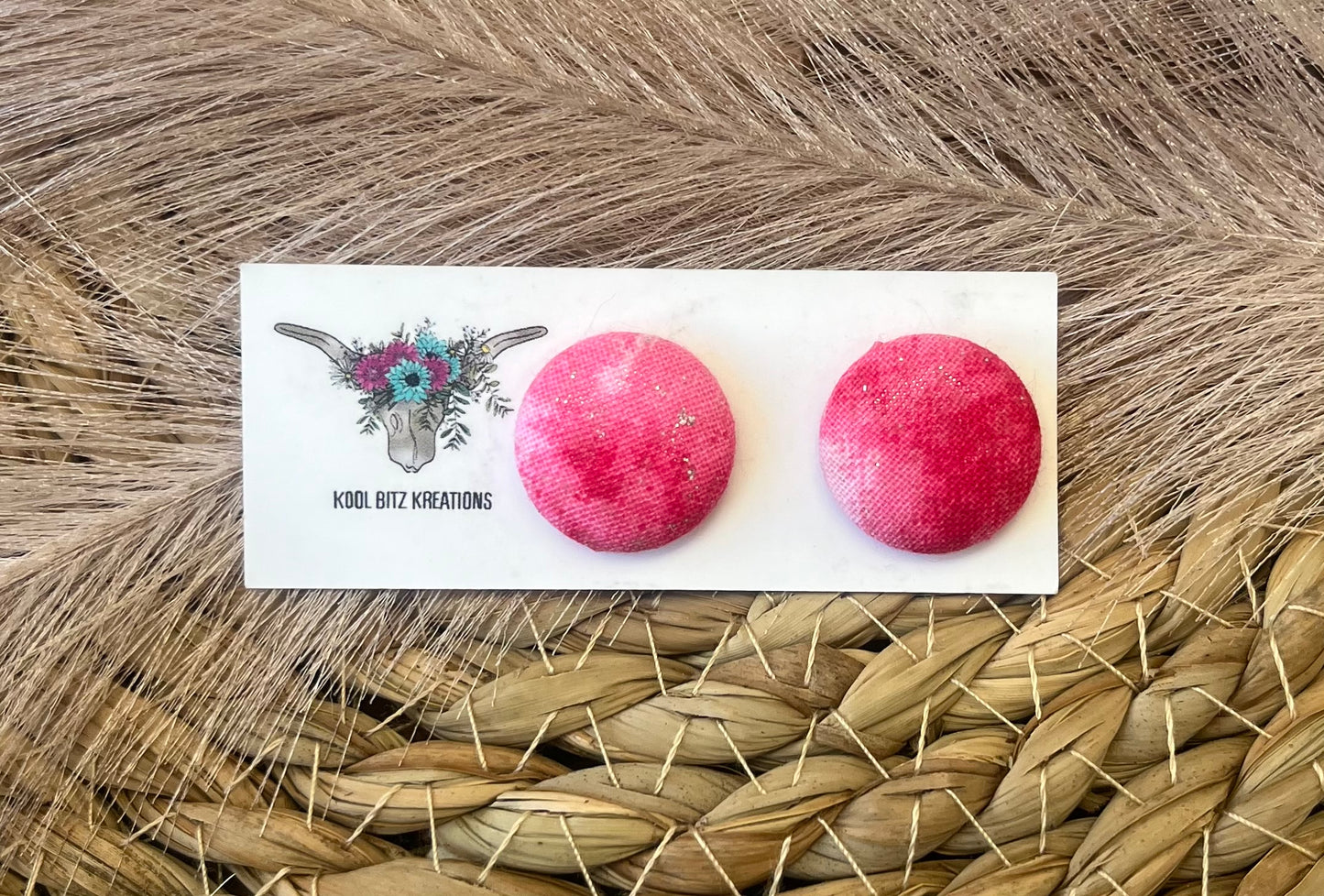 19mm Fabric Button Stud