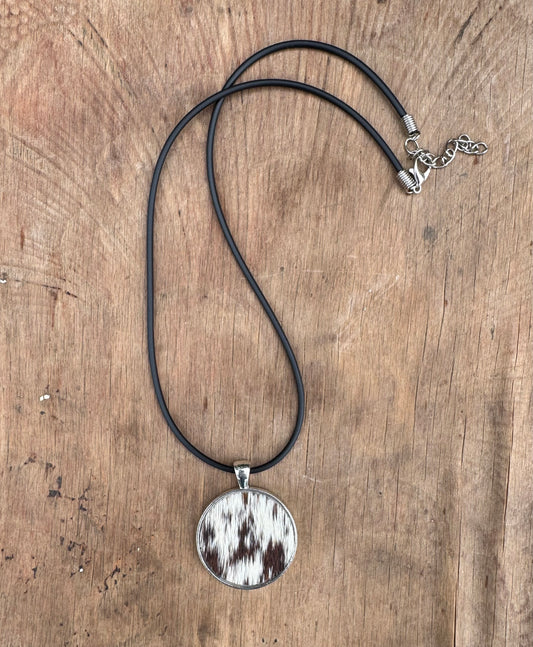 Cowhide Necklace