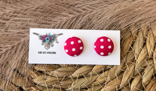 15mm Fabric Button Stud