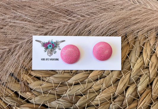 15mm Fabric Button Stud