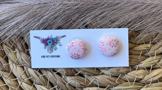 15mm Fabric Button Stud