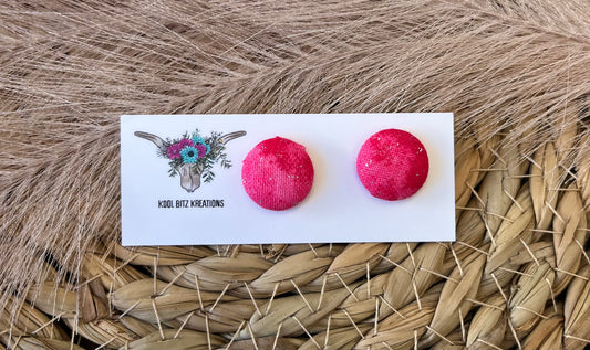 15mm Fabric Button Stud