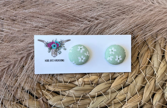15mm Fabric Button Stud
