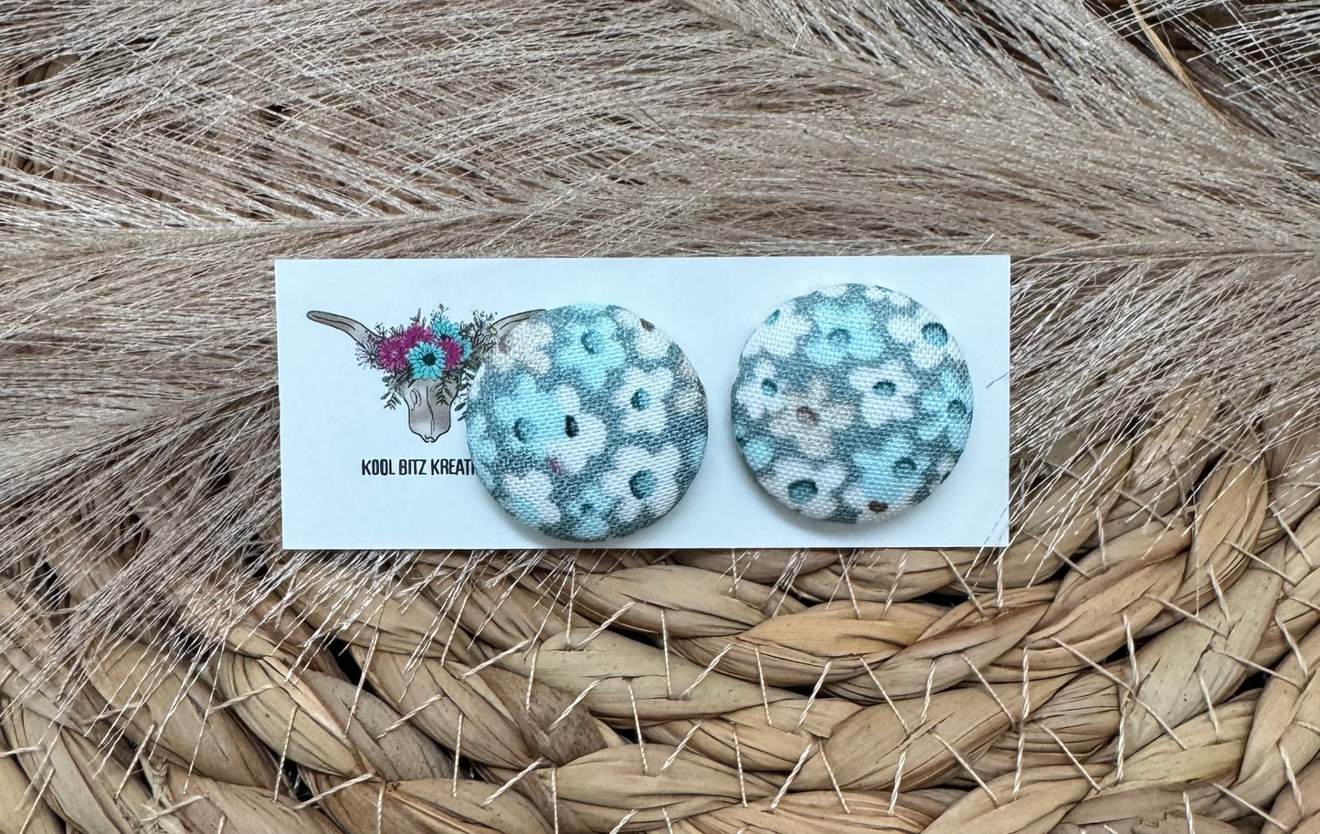 23mm Fabric Button Stud