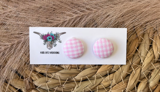 15mm Fabric Button Stud