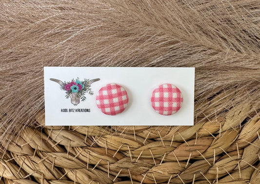 15mm Fabric Button Stud