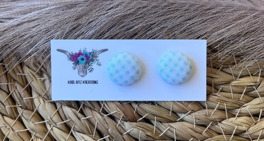 15mm Fabric Button Stud