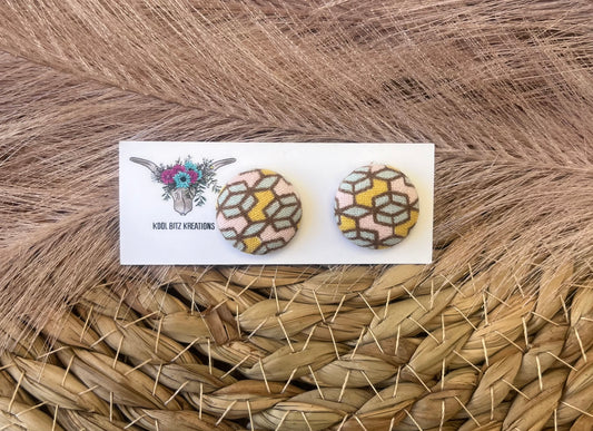 19mm Fabric Button Stud