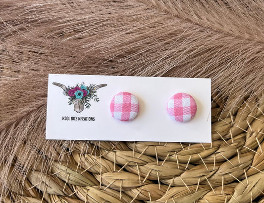 12mm Fabric Button Stud