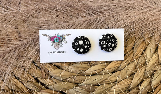 15mm Fabric Button Stud
