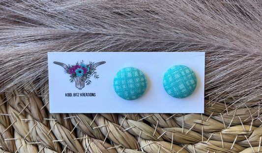15mm Fabric Button Stud