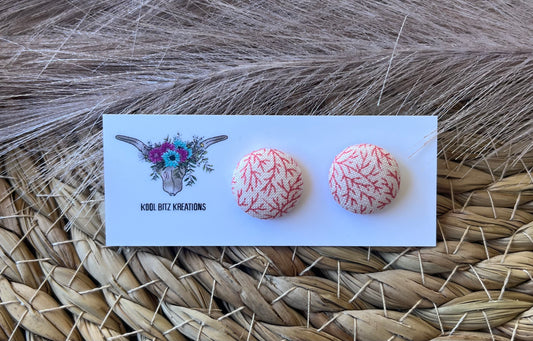 15mm Fabric Button Stud