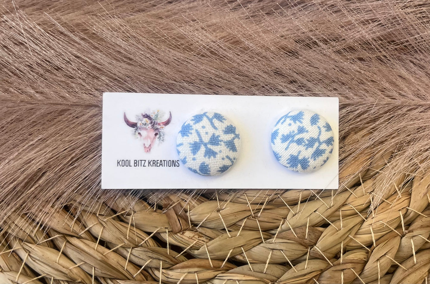 19mm Fabric Button Stud