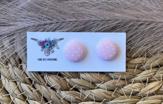 15mm Fabric Button Stud