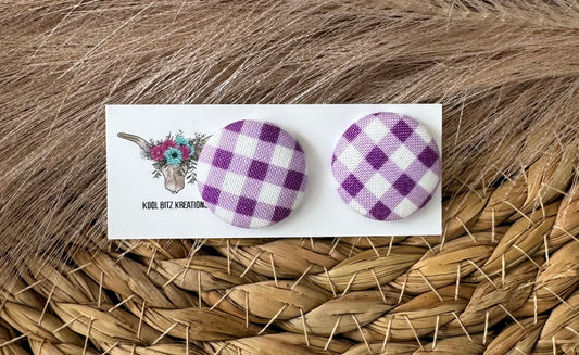 23mm Fabric Button Stud