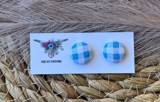 15mm Fabric Button Stud