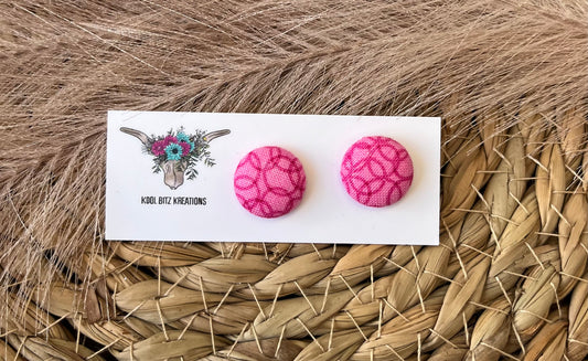 15mm Fabric Button Stud