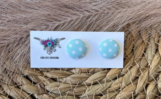 15mm Fabric Button Stud