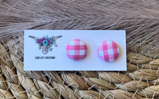 15mm Fabric Button Stud