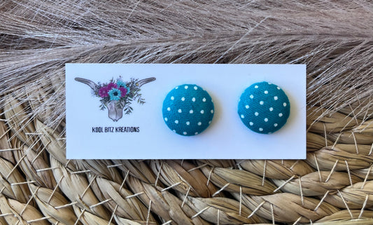 15mm Fabric Button Stud