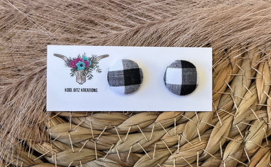 15mm Fabric Button Stud
