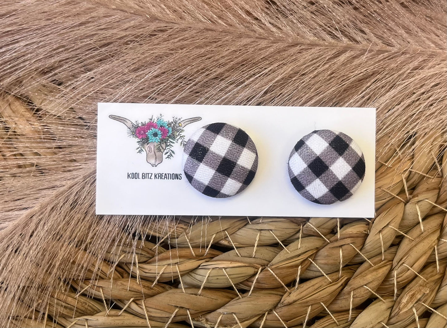19mm Fabric Button Stud