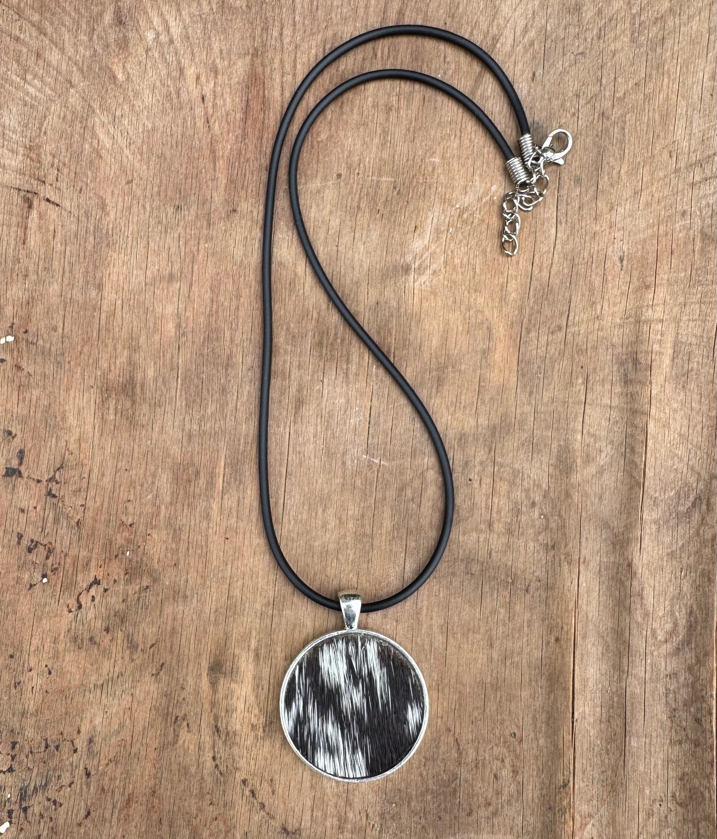 Cowhide Necklace