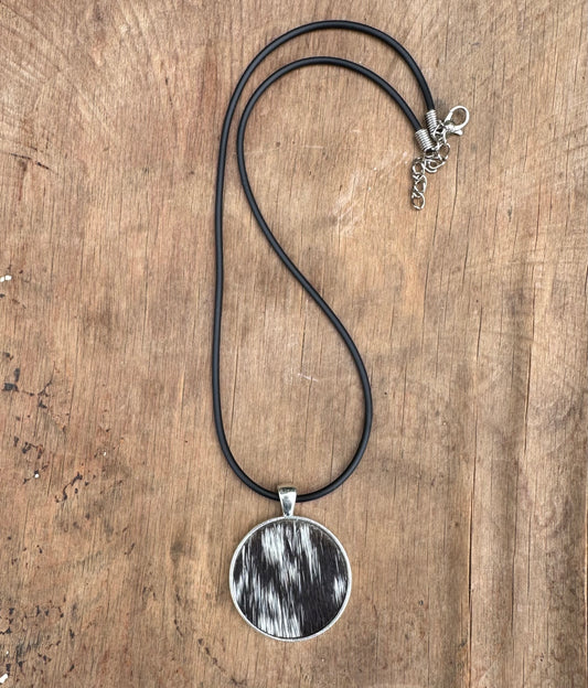 Cowhide Necklace