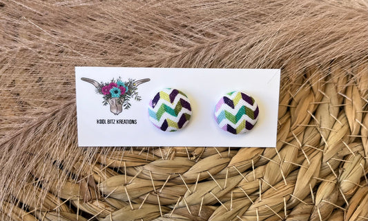 15mm Fabric Button Stud