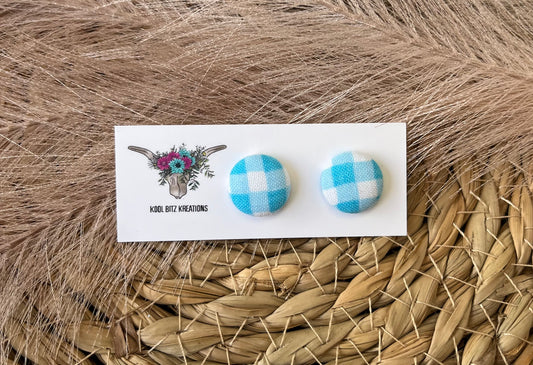 15mm Fabric Button Stud