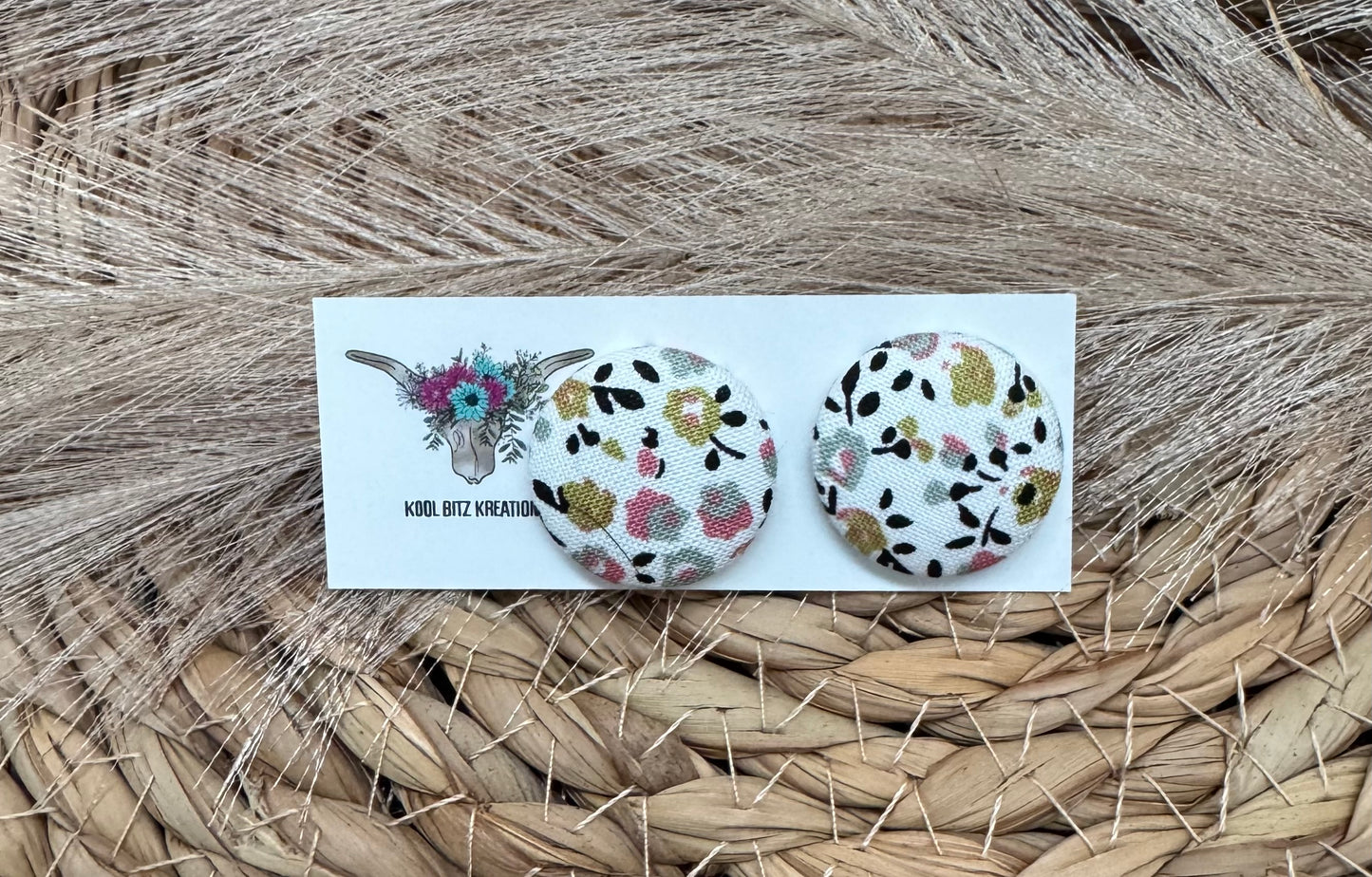 23mm Fabric Button Stud