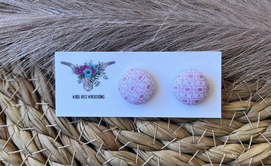 15mm Fabric Button Stud