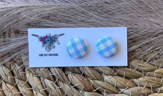 15mm Fabric Button Stud