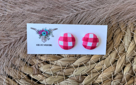 15mm Fabric Button Stud
