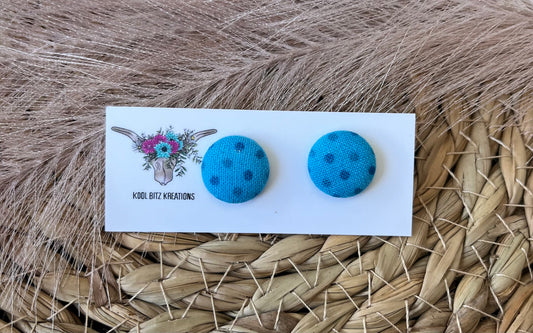 15mm Fabric Button Stud
