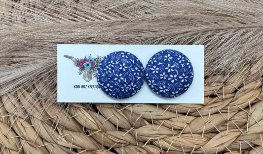 23mm Fabric Button Stud