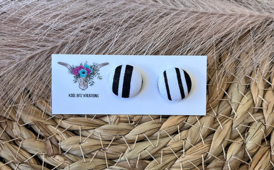 15mm Fabric Button Stud