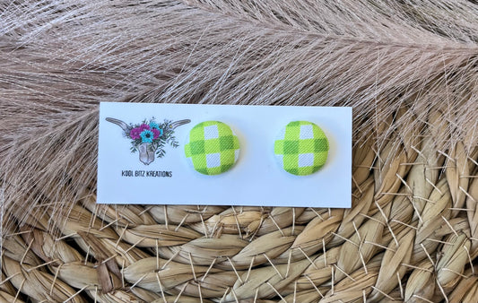 15mm Fabric Button Stud