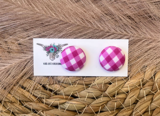 19mm Fabric Button Stud